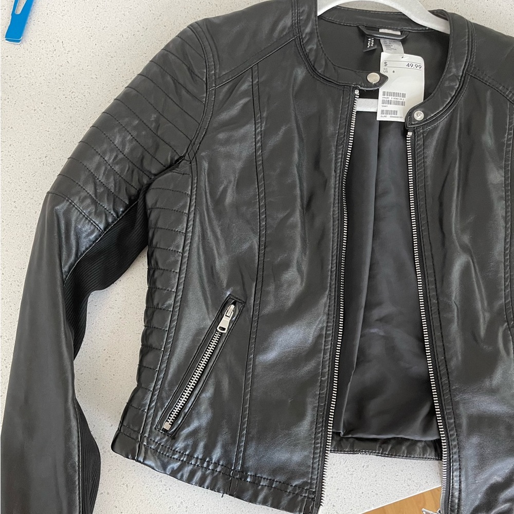 HM Faux Leather Jacket